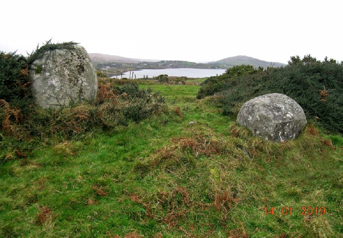 View from south-east overlooking Ballnakill Harbour to the north-west